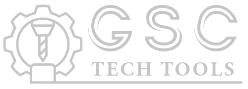 GSC Tech Tools Official Logo Layout